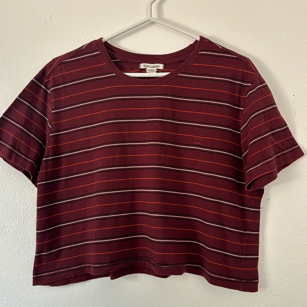 Striped crop top